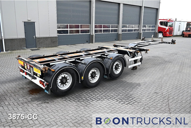 D-Tec FLEXITRAILER LS | 2x20-30-40-45ft HC * 2x LIFT AXLE * BPW / DISC * MOT 01-2027 - Semiremorcă transport containere/ Swap body: Foto 1 D-Tec FLEXITRAILER LS | 2x20-30-40-45ft HC * 2x LIFT AXLE * BPW / DISC * MOT 01-2027 - Semiremorcă transport containere/ Swap body: Foto 1