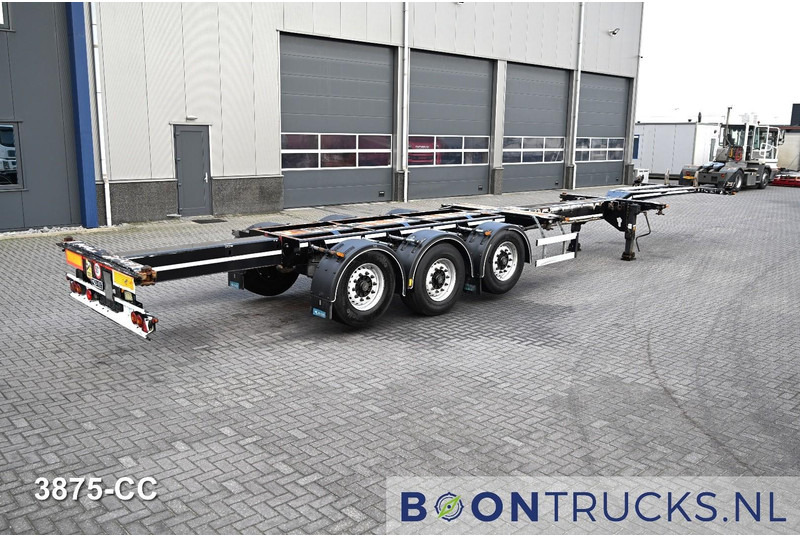 D-Tec FLEXITRAILER LS | 2x20-30-40-45ft HC * 2x LIFT AXLE * BPW / DISC * MOT 01-2027 - Semiremorcă transport containere/ Swap body: Foto 2 D-Tec FLEXITRAILER LS | 2x20-30-40-45ft HC * 2x LIFT AXLE * BPW / DISC * MOT 01-2027 - Semiremorcă transport containere/ Swap body: Foto 2