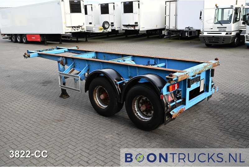 KOHLER CS 20/2 CHASSIS | 20ft * STEEL SUSPENSION * BPW / DRUM * 9x AVAILABLE - Semiremorcă transport containere/ Swap body: Foto 2 KOHLER CS 20/2 CHASSIS | 20ft * STEEL SUSPENSION * BPW / DRUM * 9x AVAILABLE - Semiremorcă transport containere/ Swap body: Foto 2