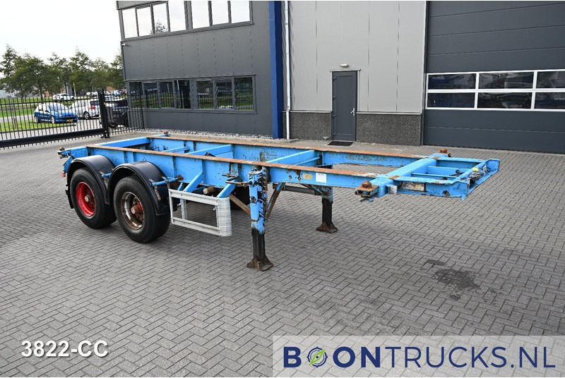 KOHLER CS 20/2 CHASSIS | 20ft * STEEL SUSPENSION * BPW / DRUM * 9x AVAILABLE - Semiremorcă transport containere/ Swap body: Foto 3 KOHLER CS 20/2 CHASSIS | 20ft * STEEL SUSPENSION * BPW / DRUM * 9x AVAILABLE - Semiremorcă transport containere/ Swap body: Foto 3