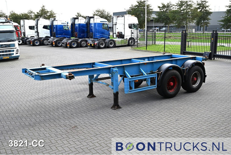 KOHLER CS 20/2 CHASSIS | 20ft * STEEL SUSPENSION * BPW / DRUM * 9x AVAILABLE - Semiremorcă transport containere/ Swap body: Foto 4 KOHLER CS 20/2 CHASSIS | 20ft * STEEL SUSPENSION * BPW / DRUM * 9x AVAILABLE - Semiremorcă transport containere/ Swap body: Foto 4