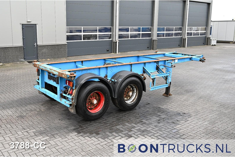 KOHLER CS 20/2 CHASSIS | 20ft * STEEL SUSPENSION * BPW - Semiremorcă transport containere/ Swap body: Foto 1 KOHLER CS 20/2 CHASSIS | 20ft * STEEL SUSPENSION * BPW - Semiremorcă transport containere/ Swap body: Foto 1