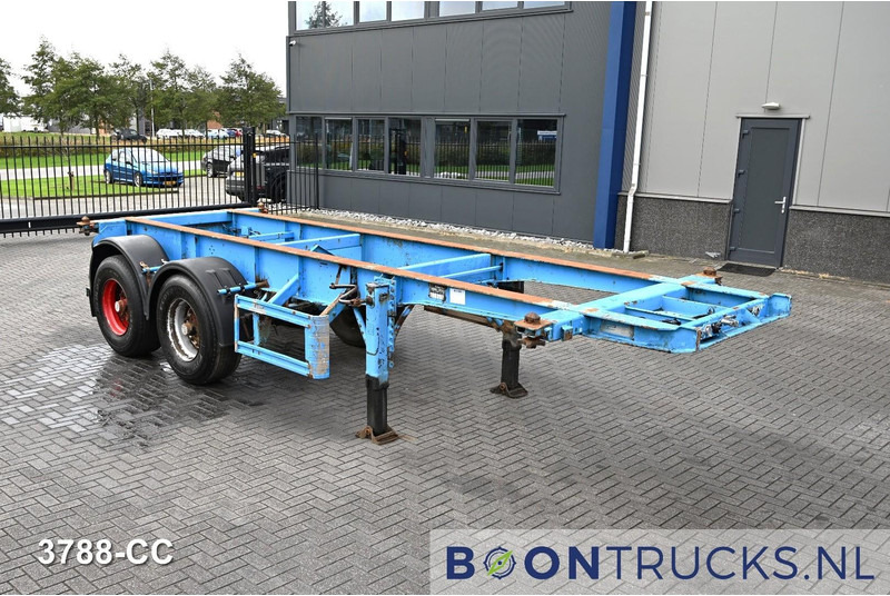 KOHLER CS 20/2 CHASSIS | 20ft * STEEL SUSPENSION * BPW - Semiremorcă transport containere/ Swap body: Foto 3 KOHLER CS 20/2 CHASSIS | 20ft * STEEL SUSPENSION * BPW - Semiremorcă transport containere/ Swap body: Foto 3