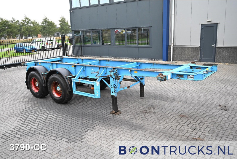 KOHLER CS 20/2 CHASSIS | 20ft * STEEL SUSPENSION * SAF / DRUM * 6x AVAILABLE - Semiremorcă transport containere/ Swap body: Foto 3 KOHLER CS 20/2 CHASSIS | 20ft * STEEL SUSPENSION * SAF / DRUM * 6x AVAILABLE - Semiremorcă transport containere/ Swap body: Foto 3