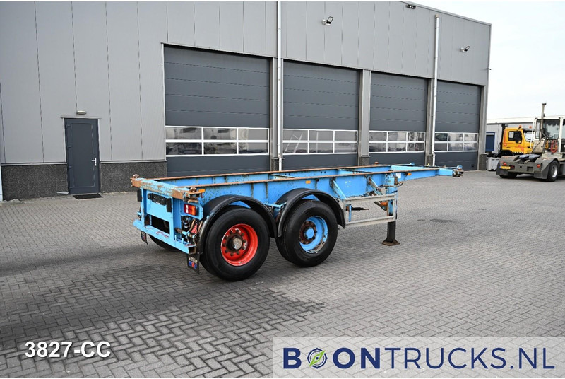 KOHLER CS 20/2 CHASSIS | 20ft * STEEL SUSPENSION * SAF / DRUM * 9x AVAILABLE - Semiremorcă transport containere/ Swap body: Foto 1 KOHLER CS 20/2 CHASSIS | 20ft * STEEL SUSPENSION * SAF / DRUM * 9x AVAILABLE - Semiremorcă transport containere/ Swap body: Foto 1