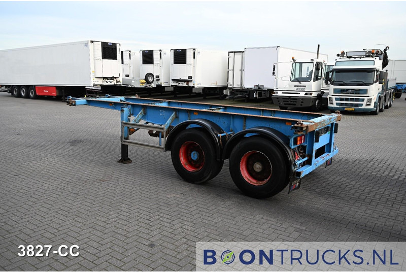 KOHLER CS 20/2 CHASSIS | 20ft * STEEL SUSPENSION * SAF / DRUM * 9x AVAILABLE - Semiremorcă transport containere/ Swap body: Foto 2 KOHLER CS 20/2 CHASSIS | 20ft * STEEL SUSPENSION * SAF / DRUM * 9x AVAILABLE - Semiremorcă transport containere/ Swap body: Foto 2