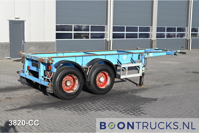 KOHLER CS 20/2 CHASSIS | 20ft * STEEL SUSPENSION * SAF DRUM - Semiremorcă transport containere/ Swap body: Foto 1 KOHLER CS 20/2 CHASSIS | 20ft * STEEL SUSPENSION * SAF DRUM - Semiremorcă transport containere/ Swap body: Foto 1