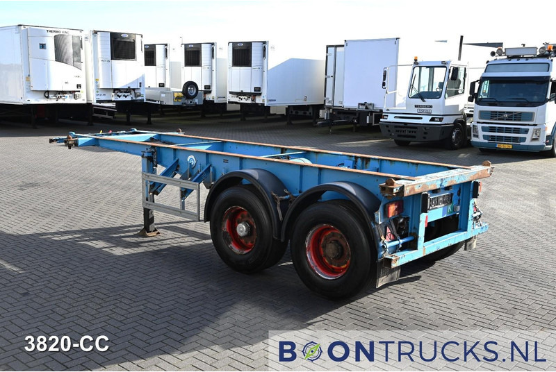 KOHLER CS 20/2 CHASSIS | 20ft * STEEL SUSPENSION * SAF DRUM - Semiremorcă transport containere/ Swap body: Foto 2 KOHLER CS 20/2 CHASSIS | 20ft * STEEL SUSPENSION * SAF DRUM - Semiremorcă transport containere/ Swap body: Foto 2