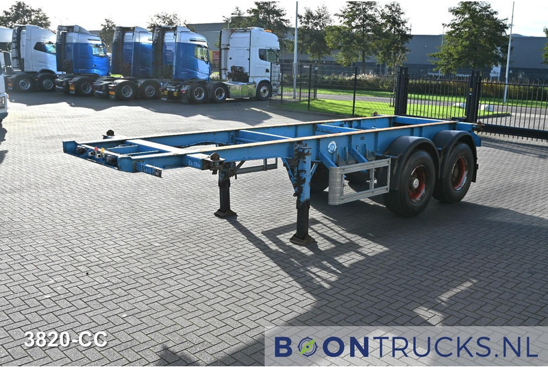 KOHLER CS 20/2 CHASSIS | 20ft * STEEL SUSPENSION * SAF DRUM - Semiremorcă transport containere/ Swap body: Foto 4 KOHLER CS 20/2 CHASSIS | 20ft * STEEL SUSPENSION * SAF DRUM - Semiremorcă transport containere/ Swap body: Foto 4