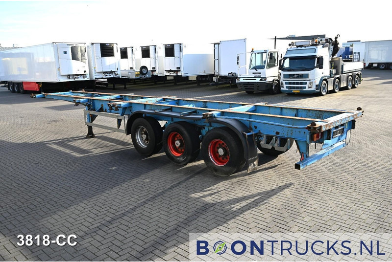 KOHLER CS 40/220/3 FIXED CHASSIS | 2x20-30-40ft * STEEL SUSPENSION * SAF / DRUM - Semiremorcă transport containere/ Swap body: Foto 3 KOHLER CS 40/220/3 FIXED CHASSIS | 2x20-30-40ft * STEEL SUSPENSION * SAF / DRUM - Semiremorcă transport containere/ Swap body: Foto 3