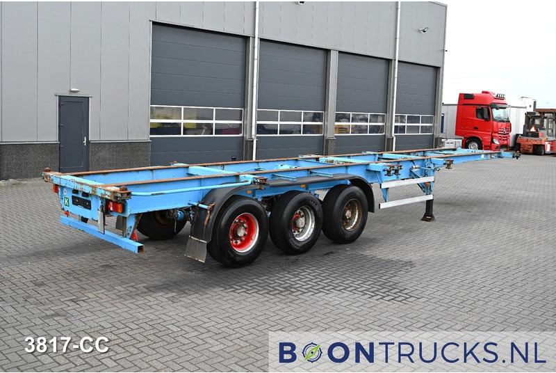 KOHLER CS 40/220/3 FIXXED CHASSIS | 2x20-30-40ft * STEEL SUSPENSION * 5150 KG - Semiremorcă transport containere/ Swap body: Foto 1 KOHLER CS 40/220/3 FIXXED CHASSIS | 2x20-30-40ft * STEEL SUSPENSION * 5150 KG - Semiremorcă transport containere/ Swap body: Foto 1