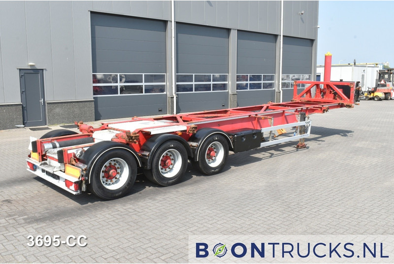 LAG O-3-CC | 30ft TIPPING CHASSIS * 24v SELF SUPPORT * BPW/DISC - Semiremorcă transport containere/ Swap body: Foto 1 LAG O-3-CC | 30ft TIPPING CHASSIS * 24v SELF SUPPORT * BPW/DISC - Semiremorcă transport containere/ Swap body: Foto 1