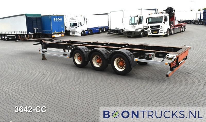 Pacton T3-007 FIXED CHASSIS | 40-45ft HC * 4500 Kg * BPW/DRUM * NL TRAILER - Semiremorcă transport containere/ Swap body: Foto 2 Pacton T3-007 FIXED CHASSIS | 40-45ft HC * 4500 Kg * BPW/DRUM * NL TRAILER - Semiremorcă transport containere/ Swap body: Foto 2