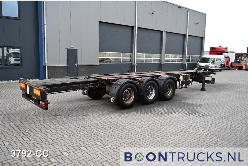 Pacton T3-010 2x20-30-40-45ft HC * 2x EXTENDABLE * 1x LIFT AXLE * NL TRAILER - Semiremorcă transport containere/ Swap body: Foto 2 Pacton T3-010 2x20-30-40-45ft HC * 2x EXTENDABLE * 1x LIFT AXLE * NL TRAILER - Semiremorcă transport containere/ Swap body: Foto 2