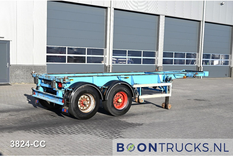 Schweriner Nutzfahrzeuge CS 20 CHASSIS | 20 ft * STEEL SUSPENSION * BPW/DRUM * 9x AVAILABLE - Semiremorcă transport containere/ Swap body: Foto 1 Schweriner Nutzfahrzeuge CS 20 CHASSIS | 20 ft * STEEL SUSPENSION * BPW/DRUM * 9x AVAILABLE - Semiremorcă transport containere/ Swap body: Foto 1
