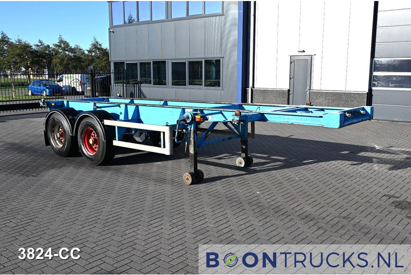Schweriner Nutzfahrzeuge CS 20 CHASSIS | 20 ft * STEEL SUSPENSION * BPW/DRUM * 9x AVAILABLE - Semiremorcă transport containere/ Swap body: Foto 4 Schweriner Nutzfahrzeuge CS 20 CHASSIS | 20 ft * STEEL SUSPENSION * BPW/DRUM * 9x AVAILABLE - Semiremorcă transport containere/ Swap body: Foto 4