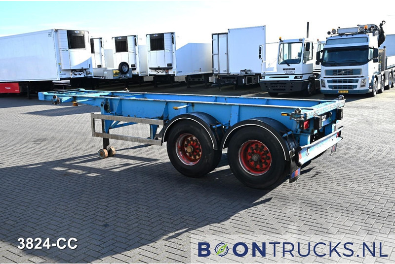 Schweriner Nutzfahrzeuge CS 20 CHASSIS | 20 ft * STEEL SUSPENSION * BPW/DRUM * 9x AVAILABLE - Semiremorcă transport containere/ Swap body: Foto 2 Schweriner Nutzfahrzeuge CS 20 CHASSIS | 20 ft * STEEL SUSPENSION * BPW/DRUM * 9x AVAILABLE - Semiremorcă transport containere/ Swap body: Foto 2