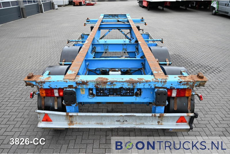Schweriner Nutzfahrzeuge CS 20 CHASSIS | 20ft * STEEL SUSPENSION * BPW / DRUM * 9x AVAILABLE - Semiremorcă transport containere/ Swap body: Foto 5 Schweriner Nutzfahrzeuge CS 20 CHASSIS | 20ft * STEEL SUSPENSION * BPW / DRUM * 9x AVAILABLE - Semiremorcă transport containere/ Swap body: Foto 5