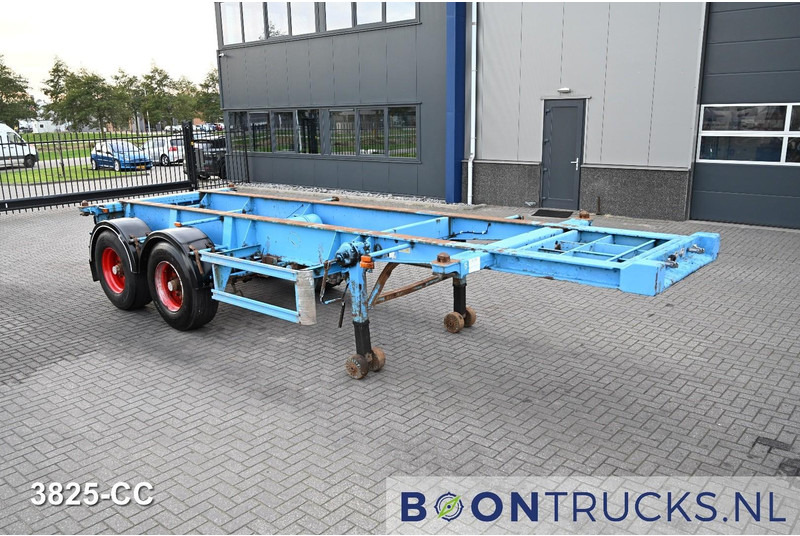 Schweriner Nutzfahrzeuge CS 20 CHASSIS | 20ft * STEEL SUSPENSION * BPW / DRUM * 9x AVAILABLE - Semiremorcă transport containere/ Swap body: Foto 4 Schweriner Nutzfahrzeuge CS 20 CHASSIS | 20ft * STEEL SUSPENSION * BPW / DRUM * 9x AVAILABLE - Semiremorcă transport containere/ Swap body: Foto 4