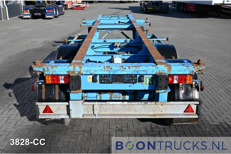 Schweriner Nutzfahrzeuge CS 20 CHASSIS | 20ft * STEEL SUSPENSION * BPW/DRUM * 9x AVAILABLE - Semiremorcă transport containere/ Swap body: Foto 5 Schweriner Nutzfahrzeuge CS 20 CHASSIS | 20ft * STEEL SUSPENSION * BPW/DRUM * 9x AVAILABLE - Semiremorcă transport containere/ Swap body: Foto 5