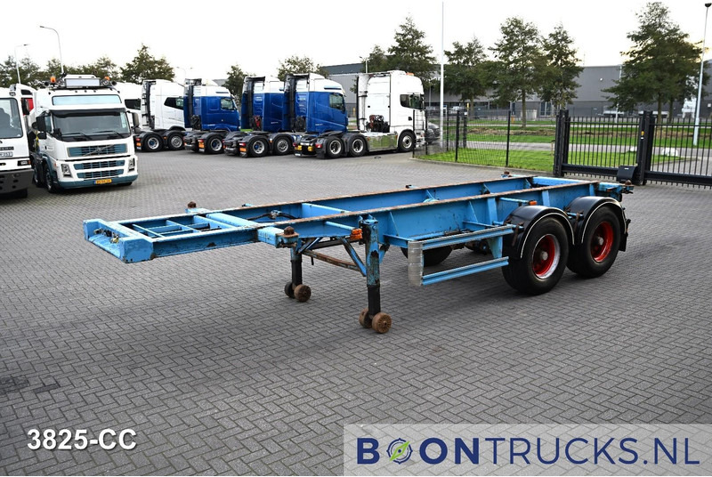 Schweriner Nutzfahrzeuge CS 20 CHASSIS | 20ft * STEEL SUSPENSION * BPW / DRUM * 9x AVAILABLE - Semiremorcă transport containere/ Swap body: Foto 5 Schweriner Nutzfahrzeuge CS 20 CHASSIS | 20ft * STEEL SUSPENSION * BPW / DRUM * 9x AVAILABLE - Semiremorcă transport containere/ Swap body: Foto 5