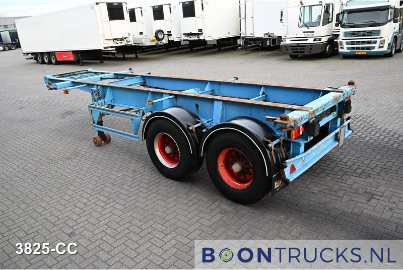 Schweriner Nutzfahrzeuge CS 20 CHASSIS | 20ft * STEEL SUSPENSION * BPW / DRUM * 9x AVAILABLE - Semiremorcă transport containere/ Swap body: Foto 3 Schweriner Nutzfahrzeuge CS 20 CHASSIS | 20ft * STEEL SUSPENSION * BPW / DRUM * 9x AVAILABLE - Semiremorcă transport containere/ Swap body: Foto 3