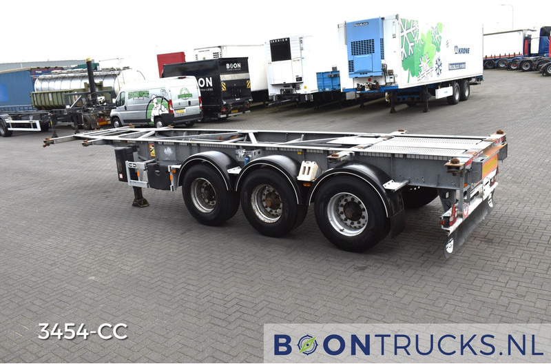 Van Hool 3B0070 TANK CHASSIS | 20-30ft * 3780 Kg * ADR AT/FL/OX * BPW/DISC * GALVANISED - Semiremorcă transport containere/ Swap body: Foto 2 Van Hool 3B0070 TANK CHASSIS | 20-30ft * 3780 Kg * ADR AT/FL/OX * BPW/DISC * GALVANISED - Semiremorcă transport containere/ Swap body: Foto 2