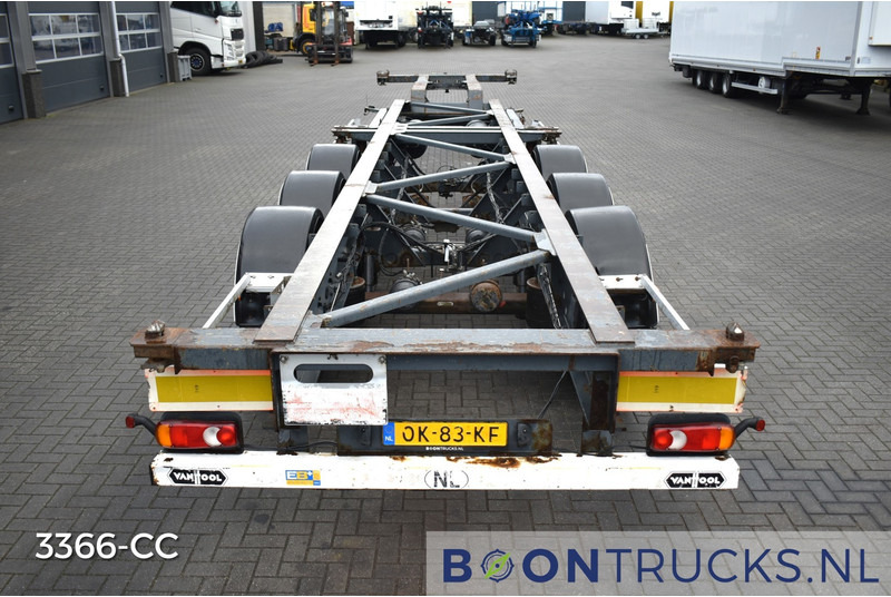 Van Hool 3B2015 FIXED CHASSIS | 2x20-40ft HC * 4600 Kg * NL TRAILER - Semiremorcă transport containere/ Swap body: Foto 5 Van Hool 3B2015 FIXED CHASSIS | 2x20-40ft HC * 4600 Kg * NL TRAILER - Semiremorcă transport containere/ Swap body: Foto 5