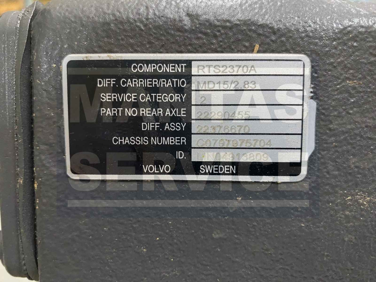 VOLVO DIFFERENTIAL CARRIER 22376670 - Transmisie pentru Camion: Foto 3 VOLVO DIFFERENTIAL CARRIER 22376670 - Transmisie pentru Camion: Foto 3