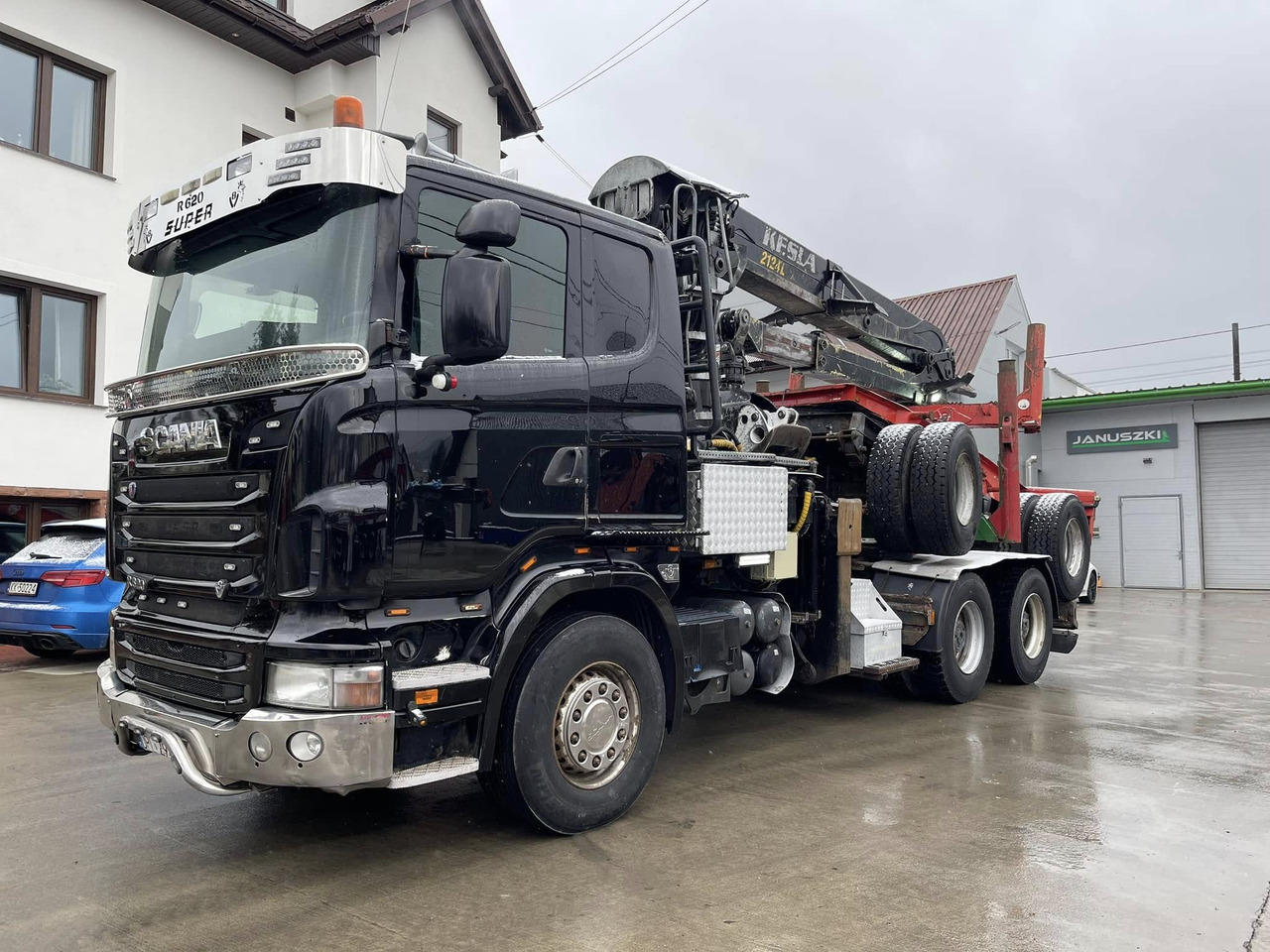 SCANIA R620 V8 - Camion forestier: Foto 2 SCANIA R620 V8 - Camion forestier: Foto 2