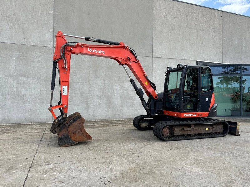 Kubota KX080-4 - Excavator pe şenile: Foto 1 Kubota KX080-4 - Excavator pe şenile: Foto 1