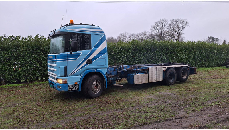 Scania R144 GB 6X2 NA 90190 - Camion transport containere/ Swap body: Foto 3 Scania R144 GB 6X2 NA 90190 - Camion transport containere/ Swap body: Foto 3