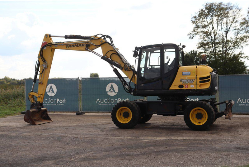 Yanmar B110W - Excavator pe roţi: Foto 3 Yanmar B110W - Excavator pe roţi: Foto 3