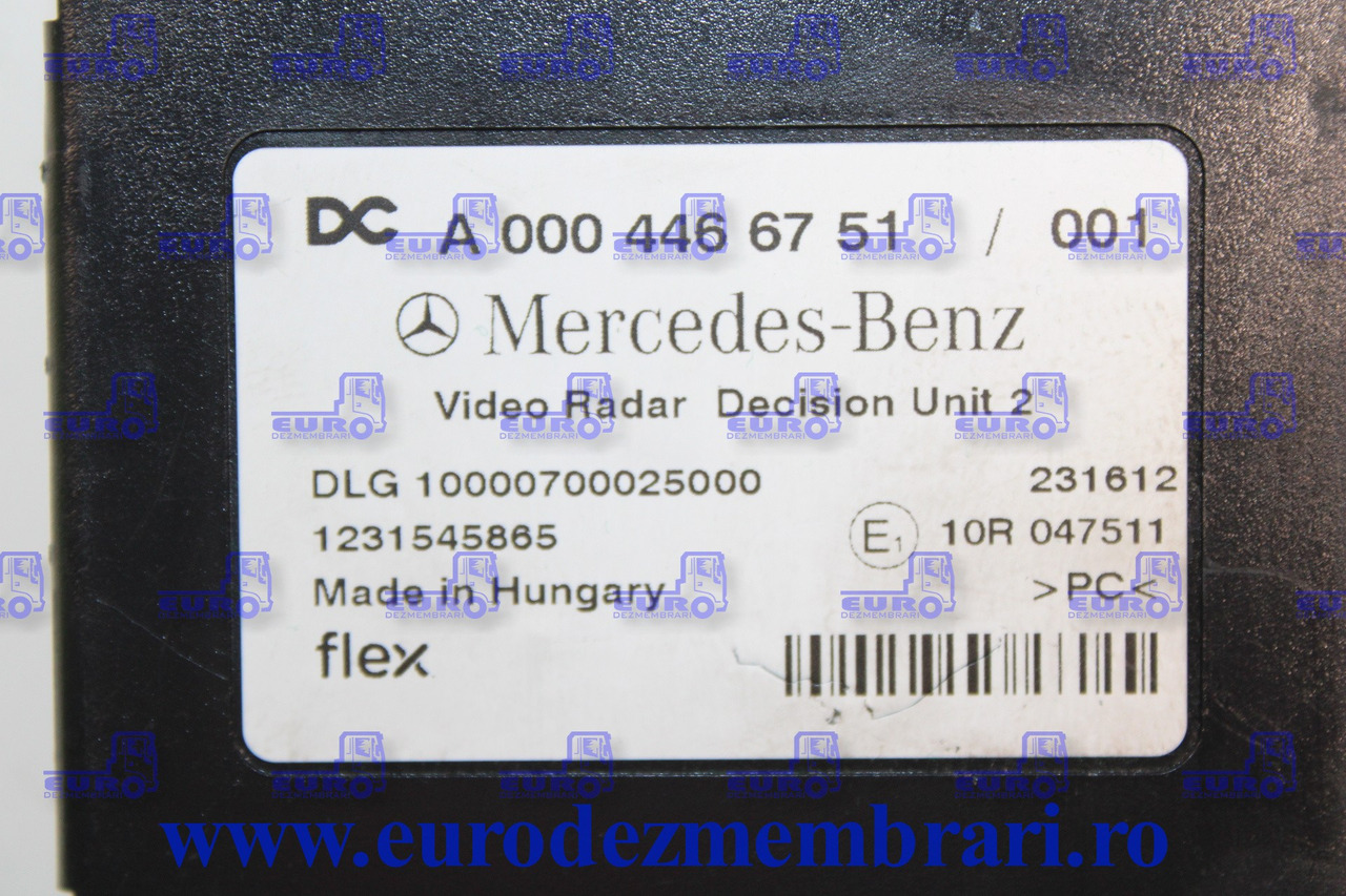 CALCULATOR VIDEO RADAR MERCEDES ACTROS MP5 A0004466751 - Calculator de bord pentru Camion: Foto 3 CALCULATOR VIDEO RADAR MERCEDES ACTROS MP5 A0004466751 - Calculator de bord pentru Camion: Foto 3
