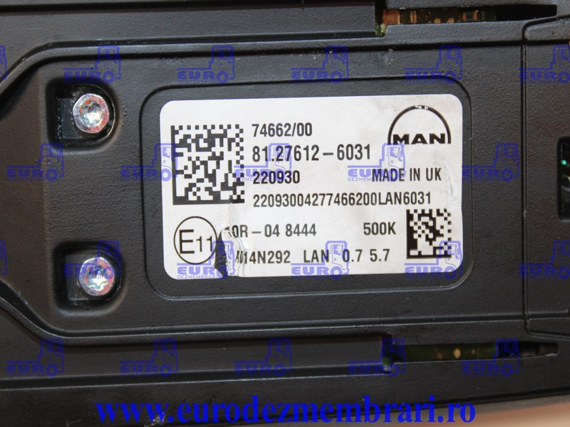 CAMERA RADAR MAN TGX TG3 81.27612.6031 - Calculator de bord pentru Camion: Foto 2 CAMERA RADAR MAN TGX TG3 81.27612.6031 - Calculator de bord pentru Camion: Foto 2