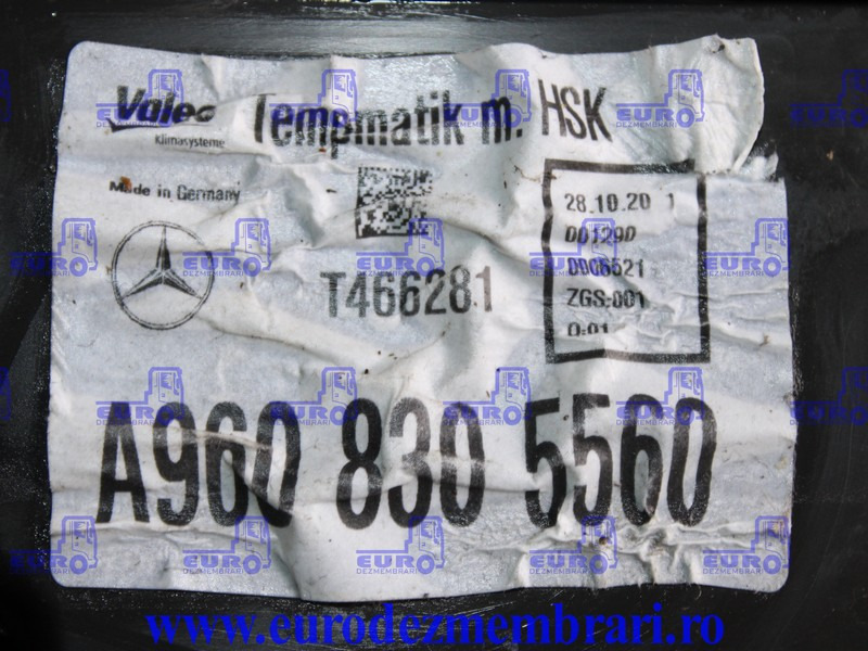 CARCASA SISTEM CLIMATIZARE MERCEDES ACTROS MP4 A9608305560 - Piesa de climatizare pentru Camion: Foto 3 CARCASA SISTEM CLIMATIZARE MERCEDES ACTROS MP4 A9608305560 - Piesa de climatizare pentru Camion: Foto 3