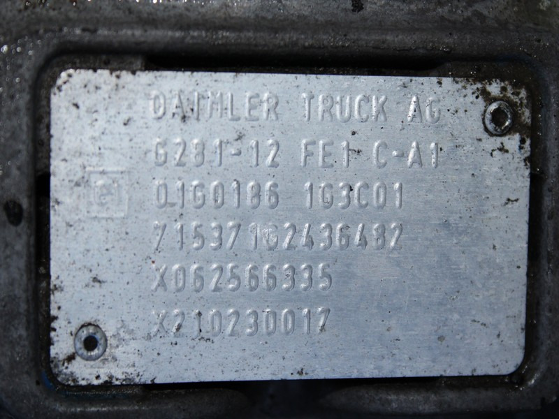 CUTIE DE VITEZE AUTOMATA CU INTARDER MERCEDES ACTROS MP5 G281-12 FE1 - Cutie de viteze pentru Camion: Foto 4 CUTIE DE VITEZE AUTOMATA CU INTARDER MERCEDES ACTROS MP5 G281-12 FE1 - Cutie de viteze pentru Camion: Foto 4