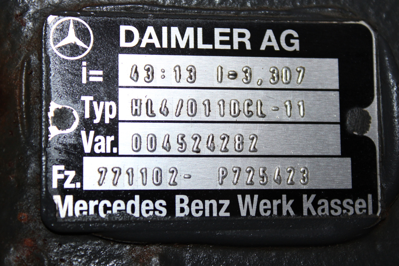 DIFERENTIAL MERCEDES ATEGO R=43:13 HL4 004520282, 770102 - Diferențial pentru Camion: Foto 3 DIFERENTIAL MERCEDES ATEGO R=43:13 HL4 004520282, 770102 - Diferențial pentru Camion: Foto 3