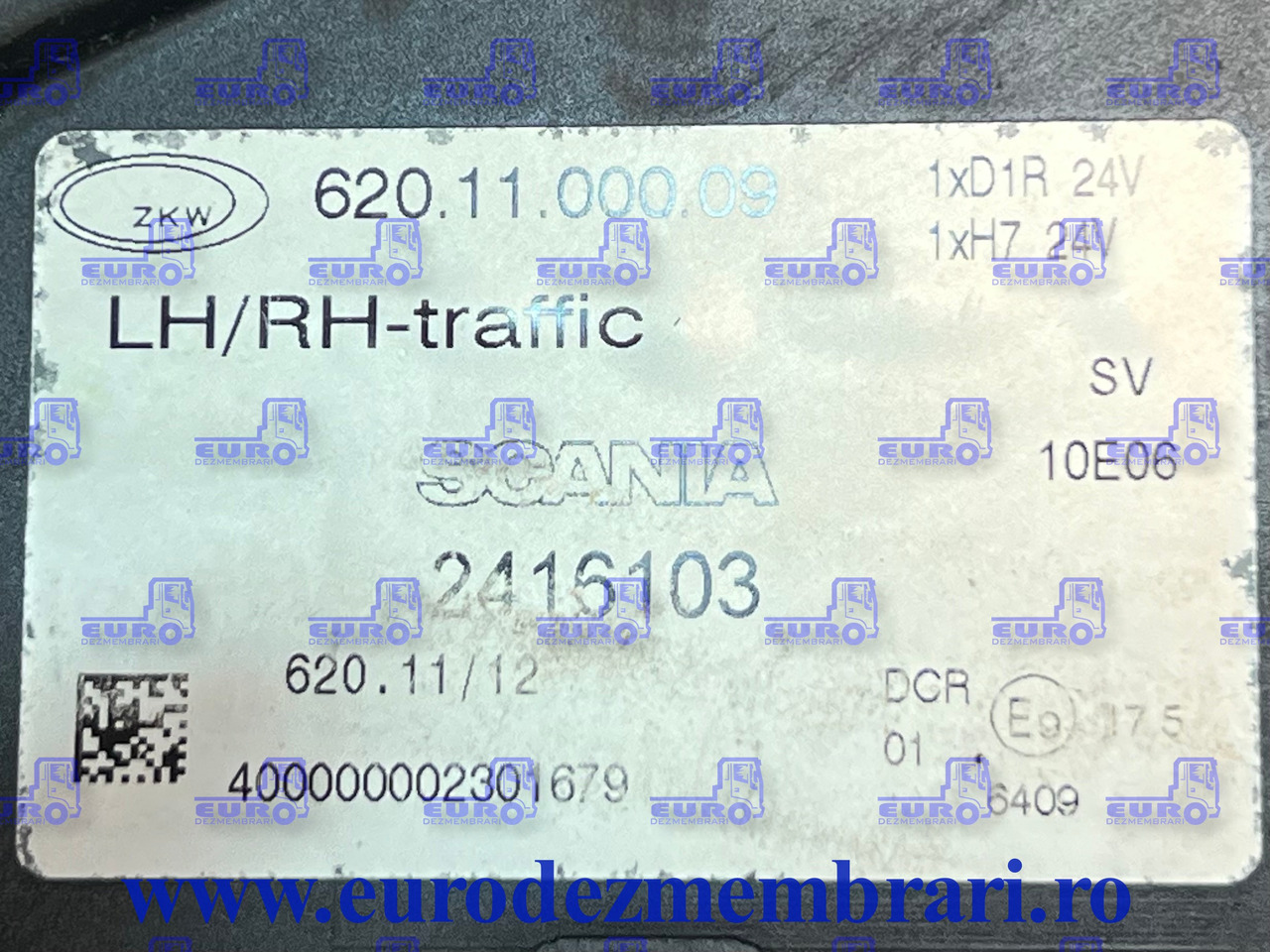 FAR CU XENON STANGA SCANIA 2416103 - Far pentru Camion: Foto 3 FAR CU XENON STANGA SCANIA 2416103 - Far pentru Camion: Foto 3