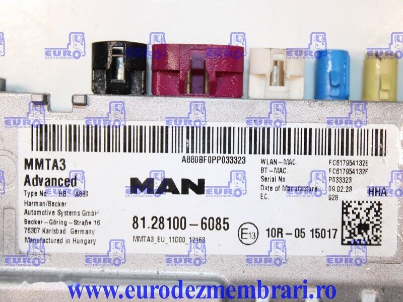 MAN MMTA3 - Calculator de bord pentru Camion: Foto 3 MAN MMTA3 - Calculator de bord pentru Camion: Foto 3