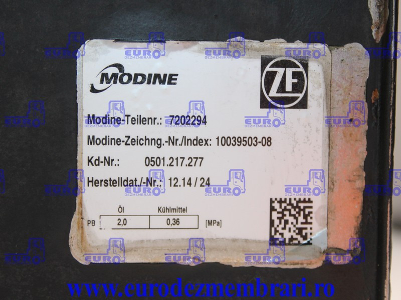 RADIATOR ULEI INTARDER MAN TGX 81.32004.6441, 0501217277, 81.32560.0075 - Răcitor ulei pentru Camion: Foto 3 RADIATOR ULEI INTARDER MAN TGX 81.32004.6441, 0501217277, 81.32560.0075 - Răcitor ulei pentru Camion: Foto 3