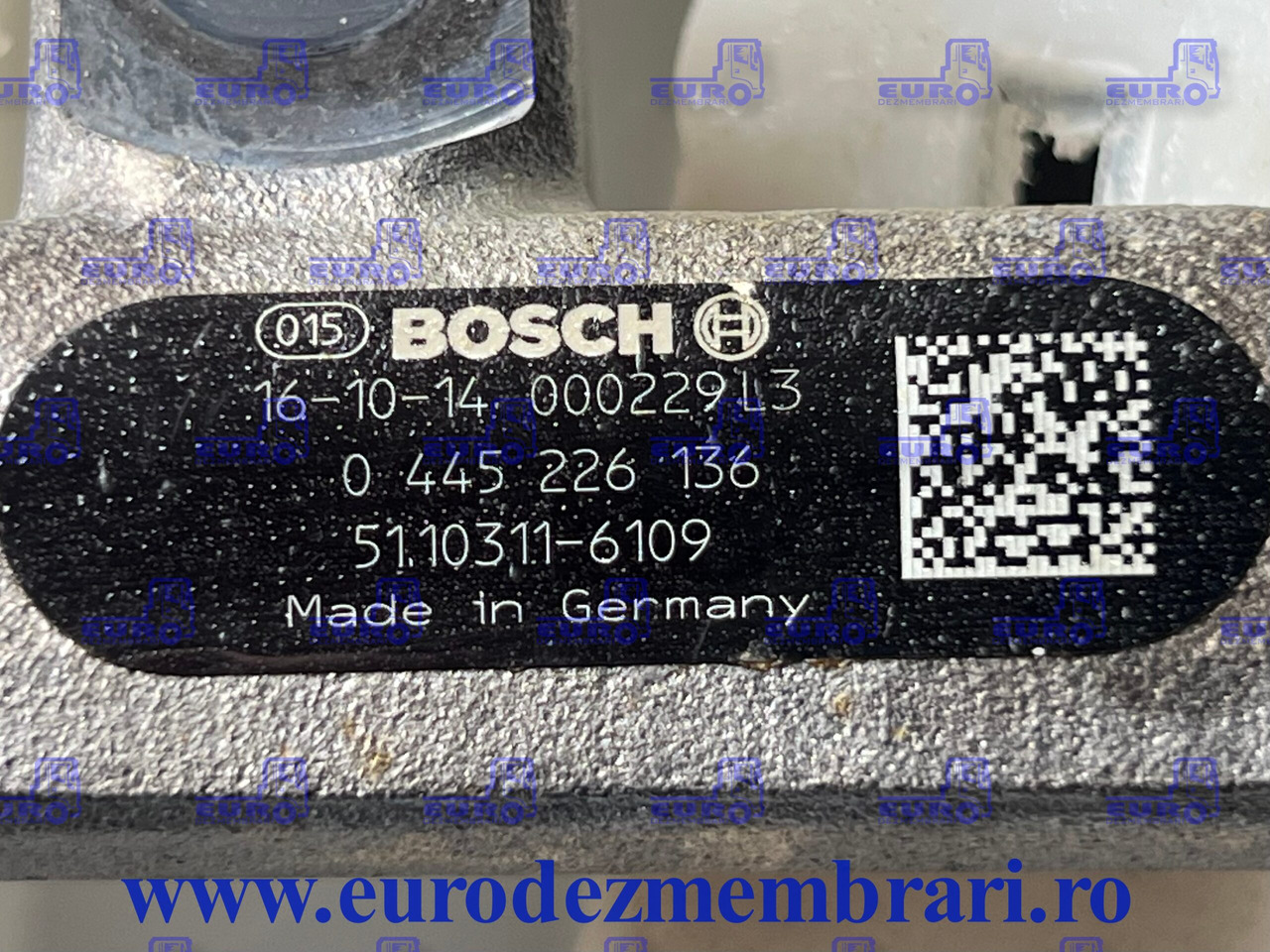 RAMPA INALTA PRESIUNE MAN TGX D3876 51.10311.6109, 0445226136 - Sistem de alimentare combustibil pentru Camion: Foto 3 RAMPA INALTA PRESIUNE MAN TGX D3876 51.10311.6109, 0445226136 - Sistem de alimentare combustibil pentru Camion: Foto 3