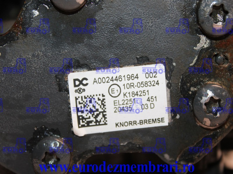 SUPAPA REFULARE MERCEDES ACTROS MP4 A0024461964, K184251 - Supapă frână pentru Camion: Foto 2 SUPAPA REFULARE MERCEDES ACTROS MP4 A0024461964, K184251 - Supapă frână pentru Camion: Foto 2
