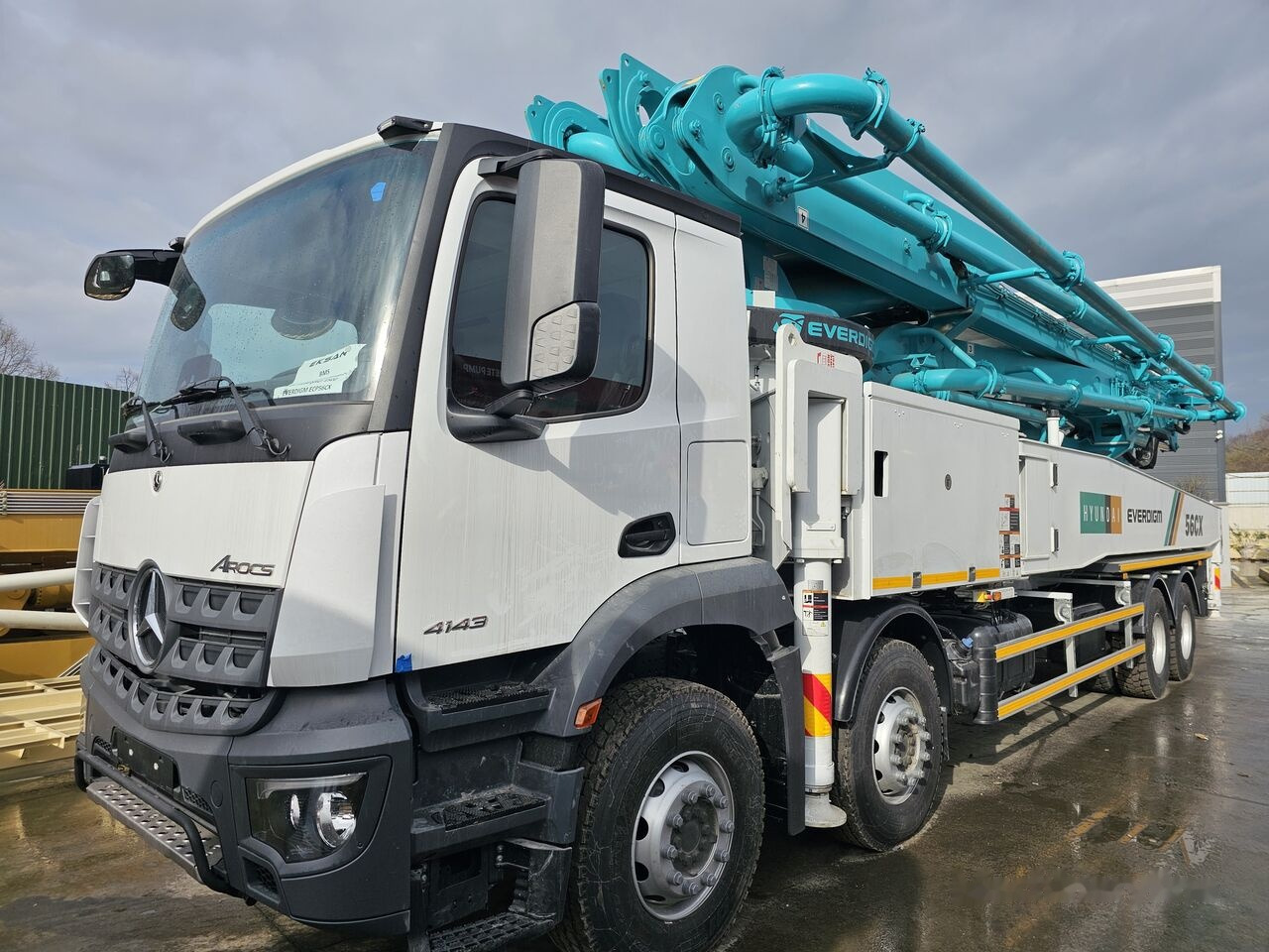 Mercedes-Benz Arocs 4143 P E6 - Autopompă de beton: Foto 4 Mercedes-Benz Arocs 4143 P E6 - Autopompă de beton: Foto 4