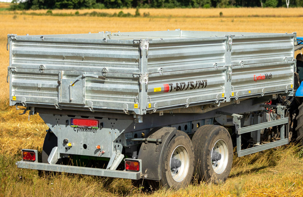 Cynkomet Przyczepa Tandem 15,5 t / Tandemanhänger / Tandem trailer / Тандемный прицеп - Remorcă autobasculantă agricolă: Foto 1 Cynkomet Przyczepa Tandem 15,5 t / Tandemanhänger / Tandem trailer / Тандемный прицеп - Remorcă autobasculantă agricolă: Foto 1