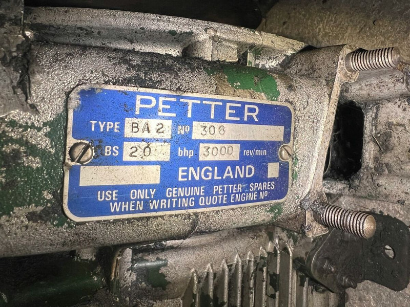 Bobcat BA2 Petter - Motor: Foto 5 Bobcat BA2 Petter - Motor: Foto 5