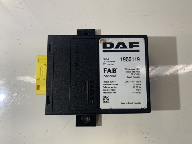 DAF 106 - Calculator de bord: Foto 2 DAF 106 - Calculator de bord: Foto 2