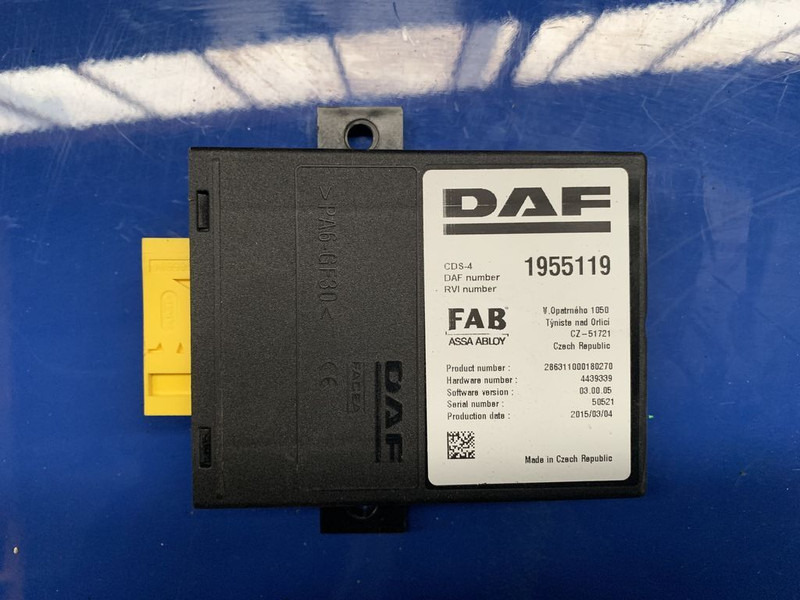 DAF 106 - Calculator de bord: Foto 4 DAF 106 - Calculator de bord: Foto 4