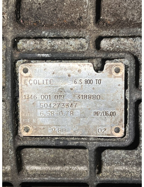 Iveco ECOLITE 6S 800 T0 - Cutie de viteze: Foto 4 Iveco ECOLITE 6S 800 T0 - Cutie de viteze: Foto 4