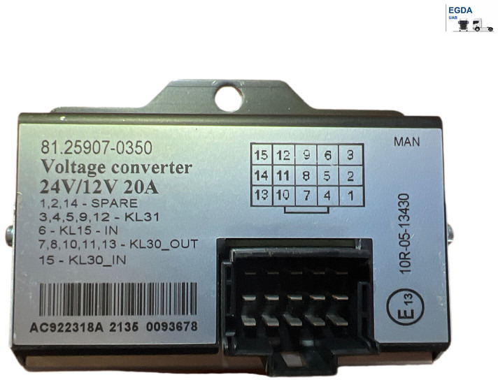 MAN 2022 81.25907-0350 - Calculator de bord: Foto 2 MAN 2022 81.25907-0350 - Calculator de bord: Foto 2